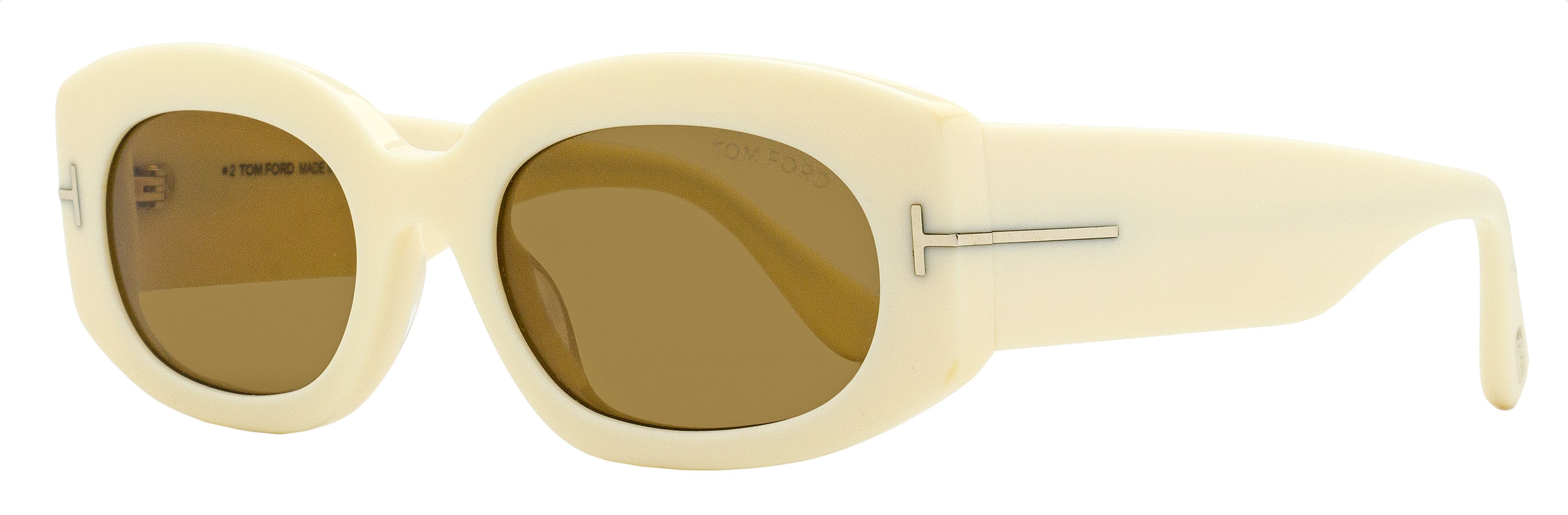 Tom Ford Cielle Sunglasses TF1187 25E Ivory 52mm FT1187