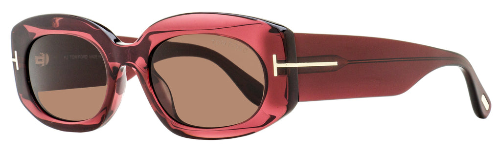 Tom Ford Cielle Sunglasses TF1187 69E Bordeaux 52mm FT1187