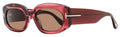 Tom Ford Cielle Sunglasses TF1187 69E Bordeaux 52mm FT1187
