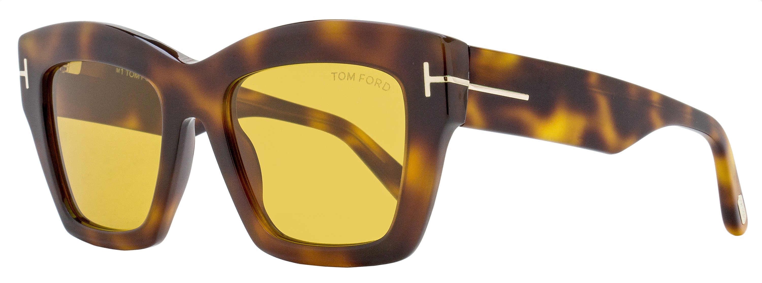 Tom Ford Luna Sunglasses TF1191 53E Blonde Havana 52mm FT1191