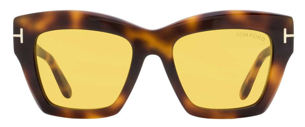 Tom Ford Luna Sunglasses TF1191 53E Blonde Havana 52mm FT1191