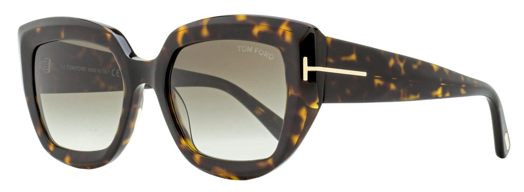 Tom Ford Saltzman Sunglasses TF1192 52B Dark Havana 53mm FT1192