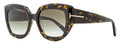 Tom Ford Saltzman Sunglasses TF1192 52B Dark Havana 53mm FT1192