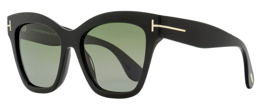 Tom Ford Elvira Butterfly Sunglasses TF1217 01R Black/Gold 55mm FT1217
