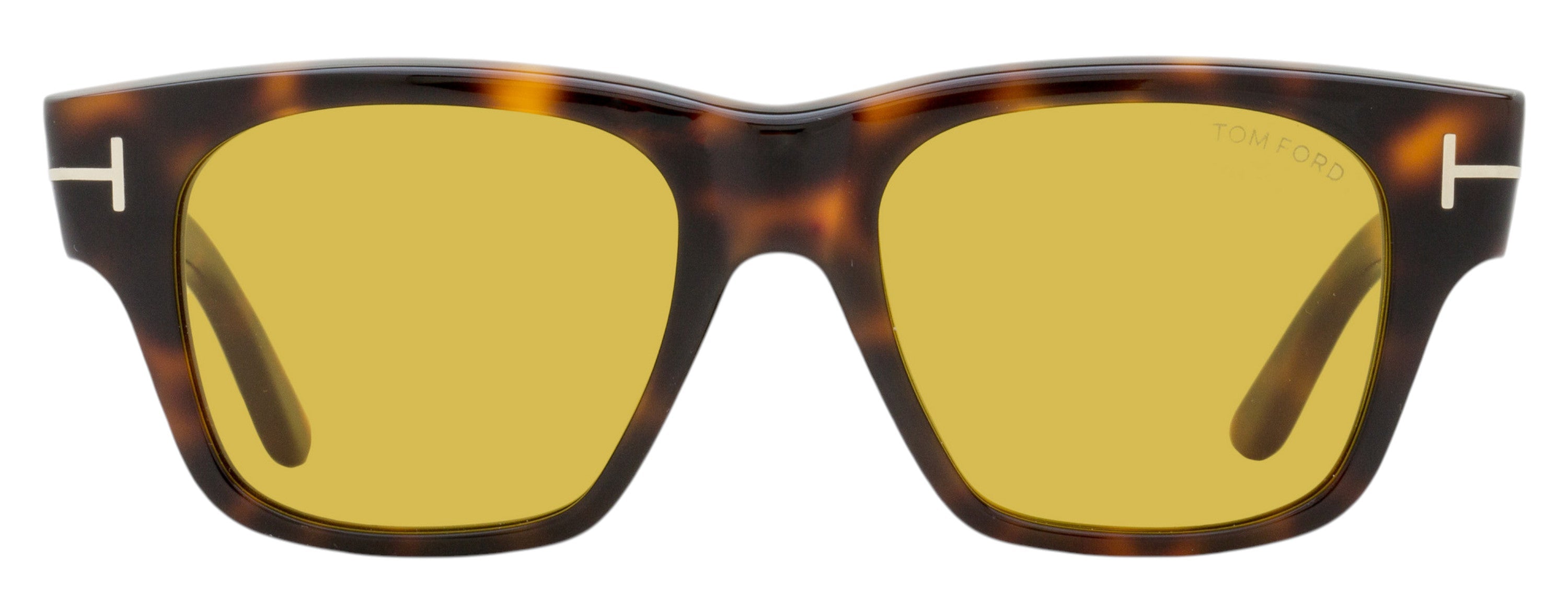 Tom Ford Caine-02 Square Sunglasses TF1280 53E Blonde Havana 53mm FT1280