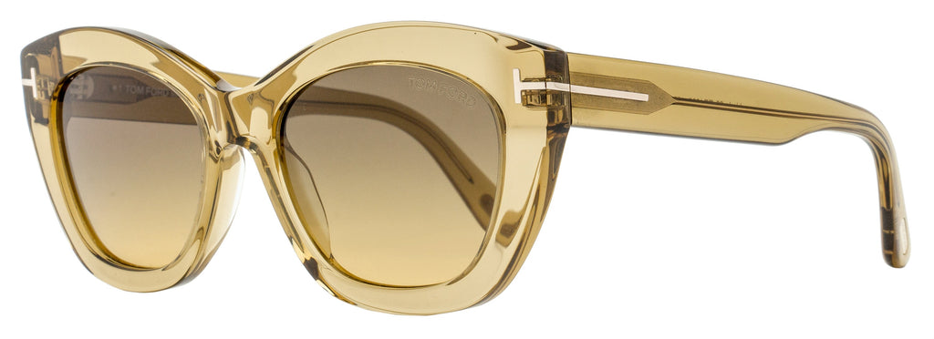 Tom Ford Linda-02 Butterfly Sunglasses TF1285 45B Transparent Sand 53mm FT1285