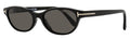 Tom Ford Chloe-02 Oval Sunglasses TF1310 01A Black 52mm FT1310