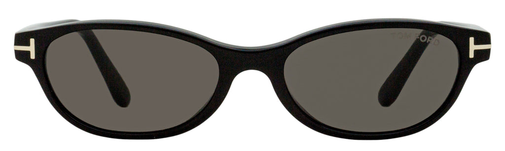 Tom Ford Chloe-02 Oval Sunglasses TF1310 01A Black 52mm FT1310