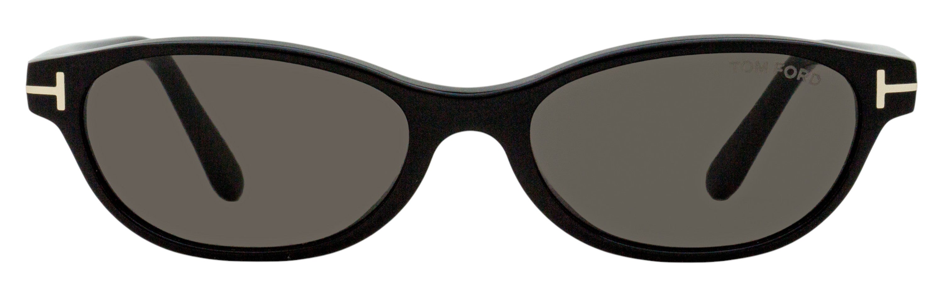Tom Ford Chloe-02 Oval Sunglasses TF1310 01A Black 52mm FT1310
