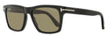 Tom Ford Buckley-02 Polarized Sunglasses TF906 01H Black 56mm FT0906