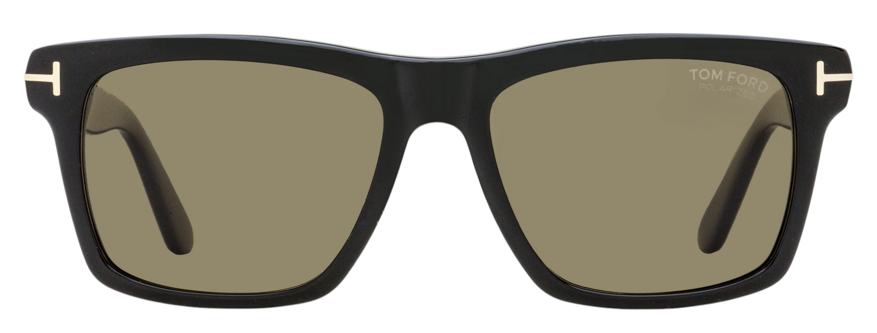 Tom Ford Buckley-02 Polarized Sunglasses TF906 01H Black 56mm FT0906