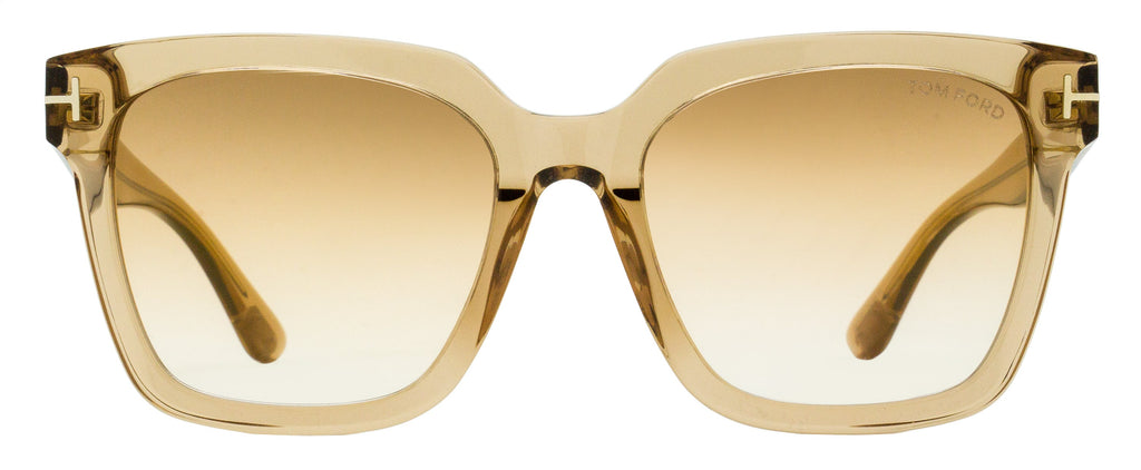Tom Ford Selby Sunglasses TF952 45G Transparent Brown 55mm FT0952