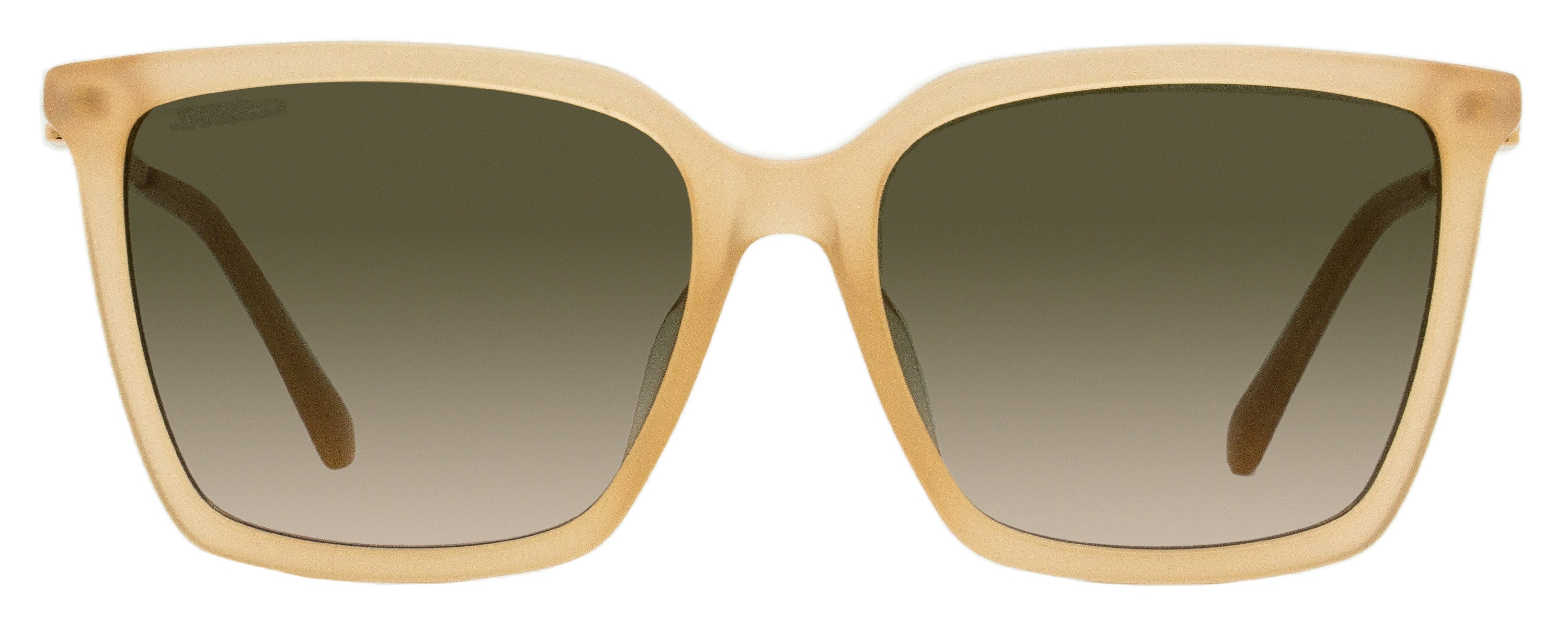 Jimmy Choo Square Sunglasses Totta /G FWMHA Nude/Gold 56mm