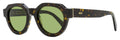 Retrosuperfuture Rounded Geometric Sunglasses Vostro 2X1 Havana 3627 51mm