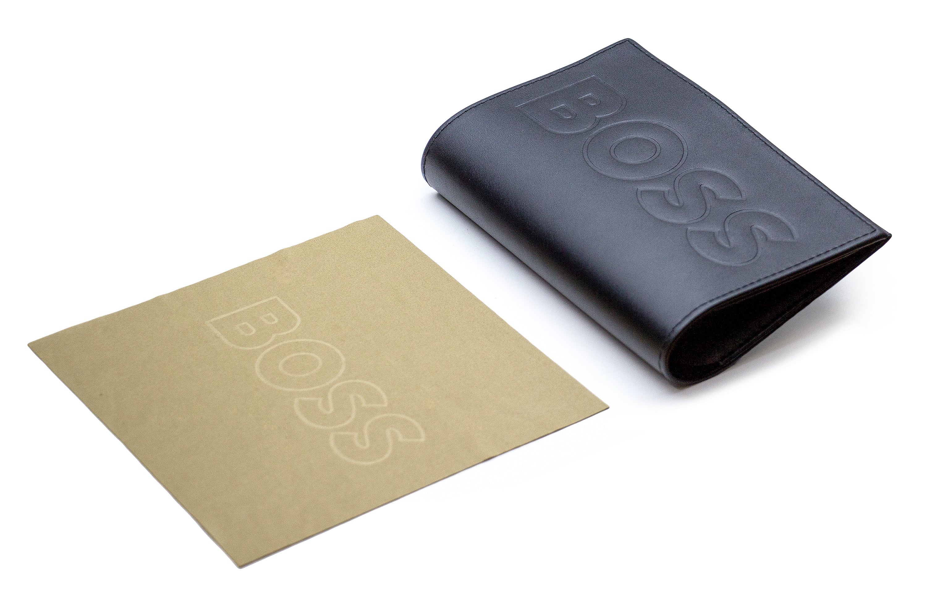 Boss Square Edge Sunglasses B1707S BKUPR Gold/Pink 58mm