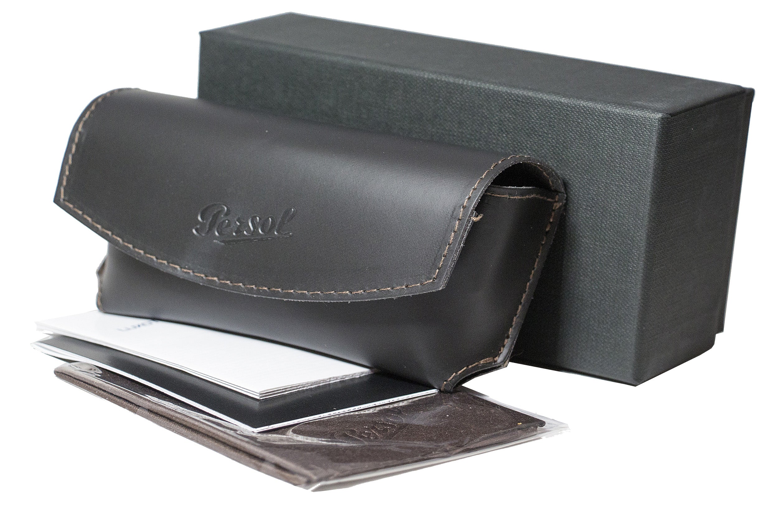 Persol Rectangular Sunglasses PO3307S 24/31 Havana 55mm