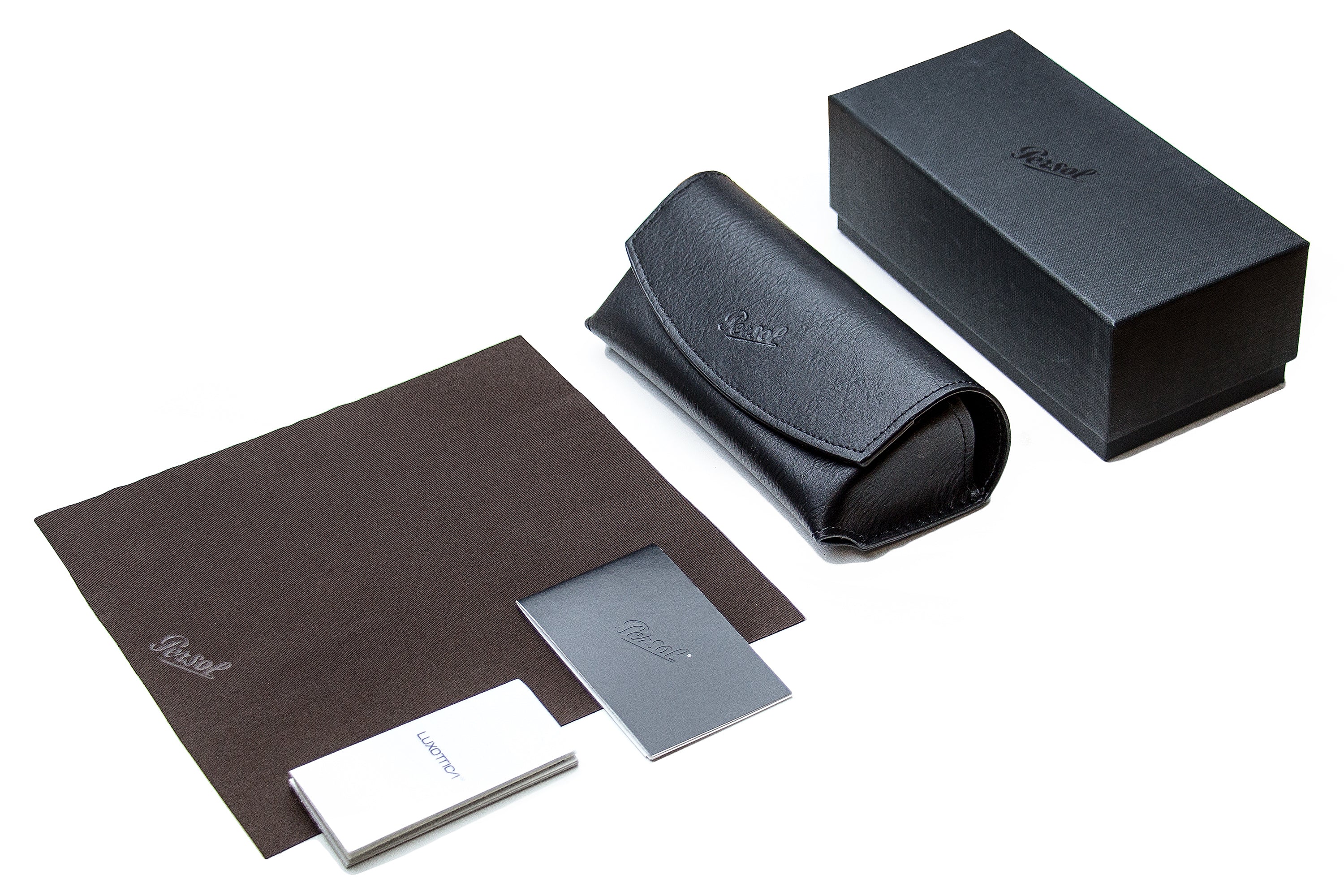 Persol Large Square Sunglasses PO3313S 108/48 Caffe 55mm