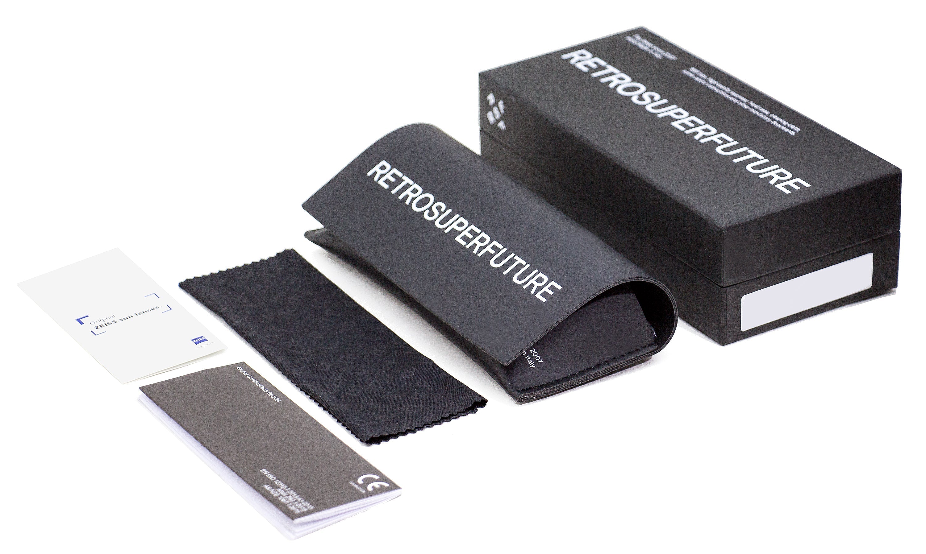 Retrosuperfuture Low-Profile Sunglasses Colpo Francis AJQ Green 52mm